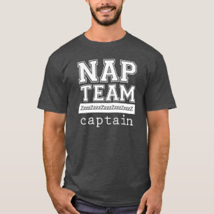 Capitão T-shirt ou camisola da equipe da sesta