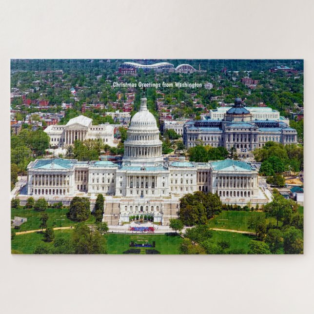 Capitol de Washington. Quebra-cabeça (Horizontal)
