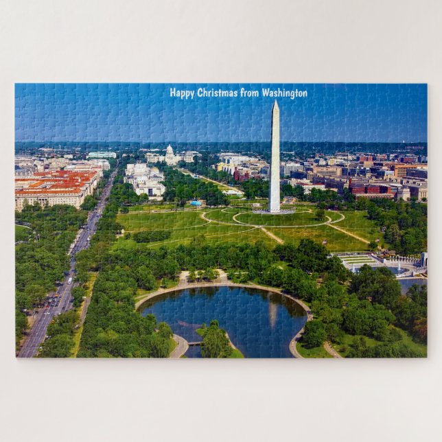 Capitol do Estado de Washington DC. Quebra-cabeça (Horizontal)