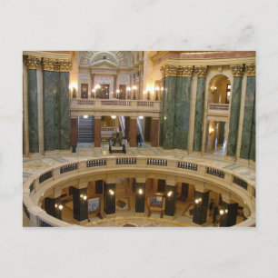 Capitólio estadual - Madison - Cartão postal