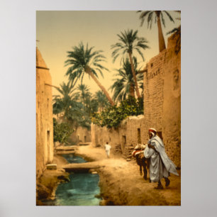 Capitulação lunática do poster de Biskra Argél