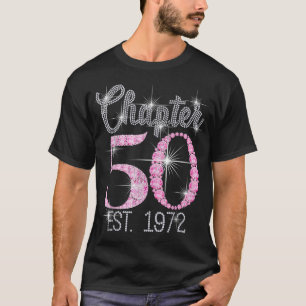 Capítulo 50 EST 1972 Camiseta de Aniversário de 50