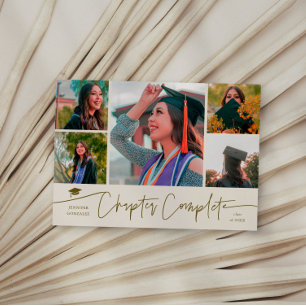 Capítulo Completo Cartão de Graduação Multi Foto C