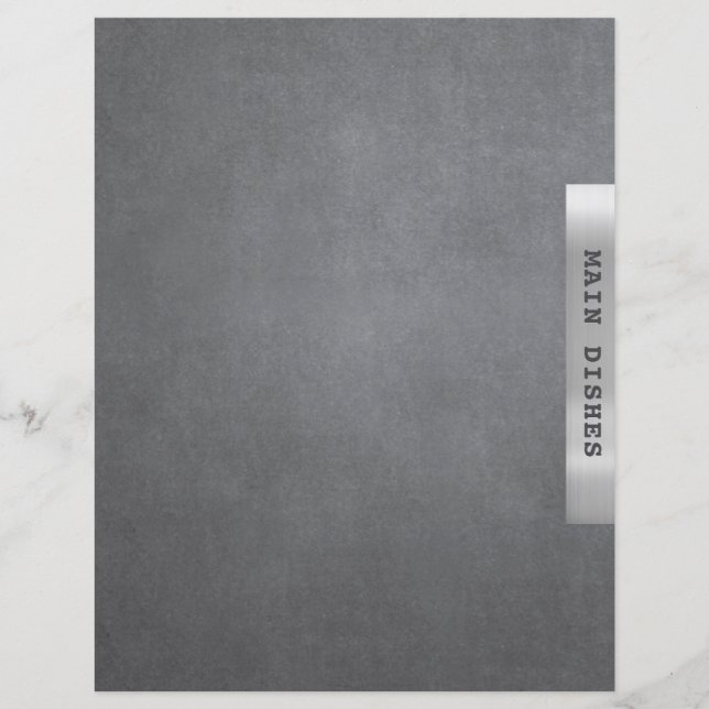 Capítulo de Receitas Divisor Pratos Principais Pra (Frente)