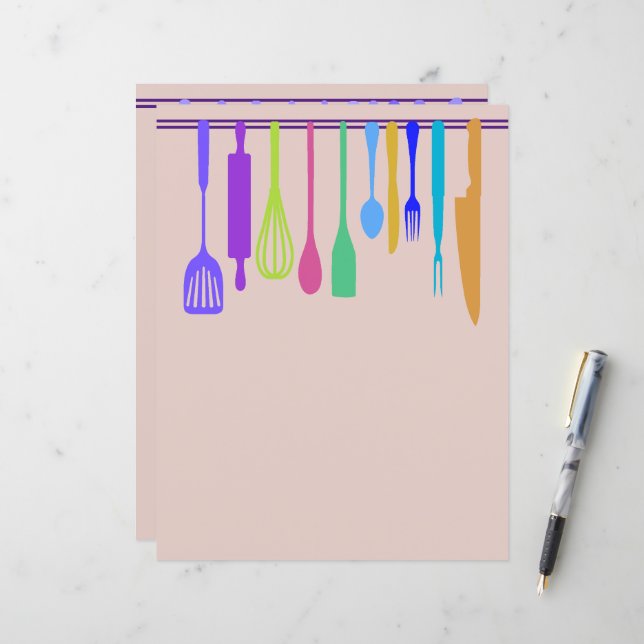 Capítulo Divisor Páginas para Binders de Receita (Frente/Verso In Situ)