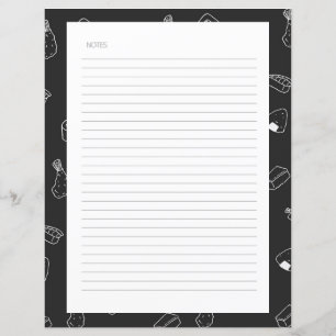 Capítulo Divisor Páginas para Binders de Receita