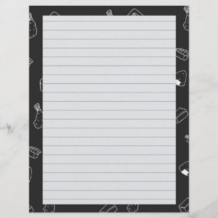 Capítulo Divisor Páginas para Binders de Receita
