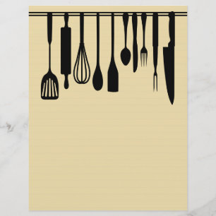 Capítulo Divisor Páginas para Binders de Receita