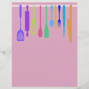 Capítulo Divisor Páginas para Binders de Receita
