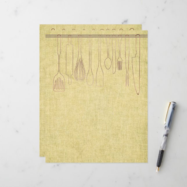 Capítulo Divisor Páginas para Binders de Receita (Frente/Verso In Situ)