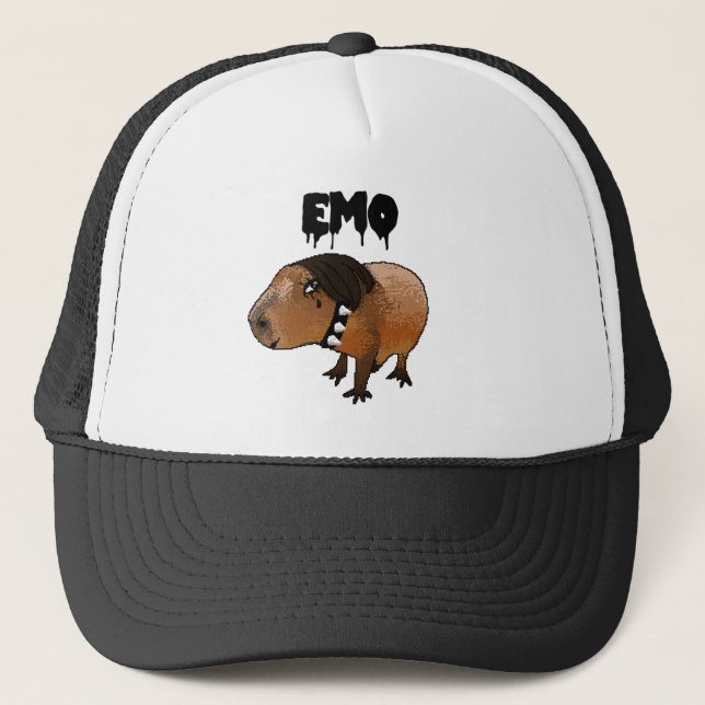 Capivara Emo Boné  (Frente)