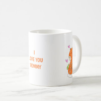 "Capivara mãe e bebê" Caneca de Chá ou Café