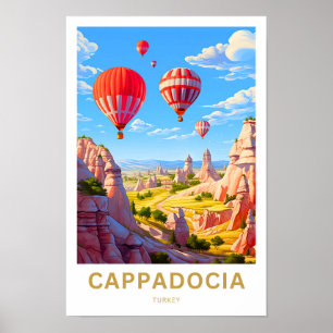 Cappadocia Turquia Viagem Impressão
