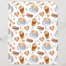 Cappucccino Papel Scrapbook Café