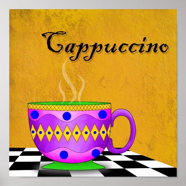 Cappuccino Poster (Frente)