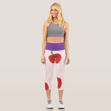 capri de pintura de morango