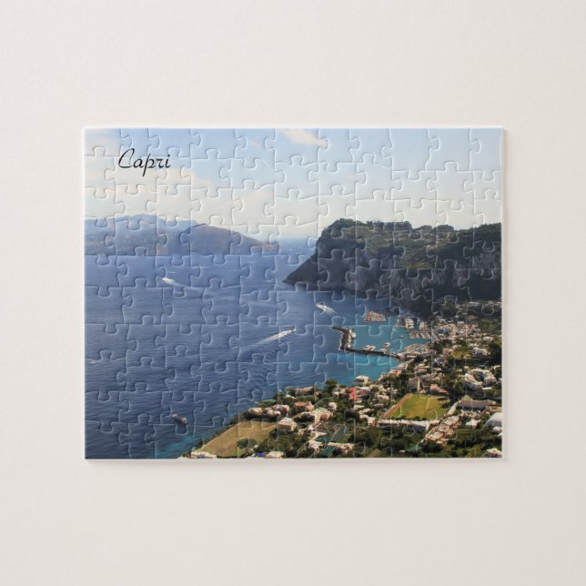 Capri, Italia, fotografia, quebra-cabeça (Horizontal)