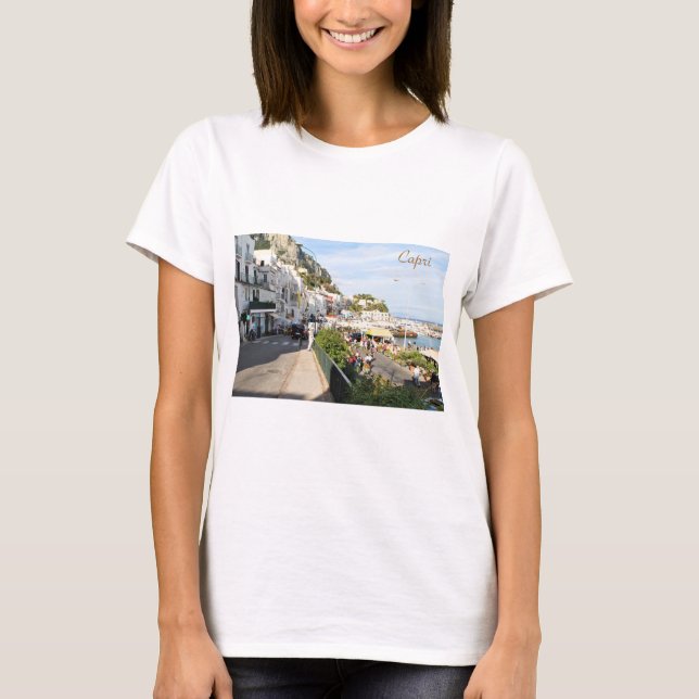Capri, Itália, Fotografia, t-shirt (Frente)