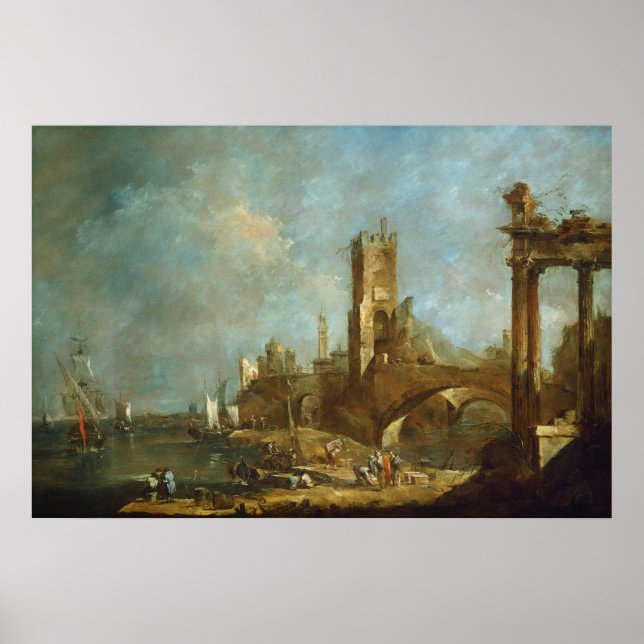 Capriccio de um Poster do porto (Frente)