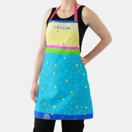 Caprichoso Pastel Aqua, Rosa, Amarelo, Verde Azul