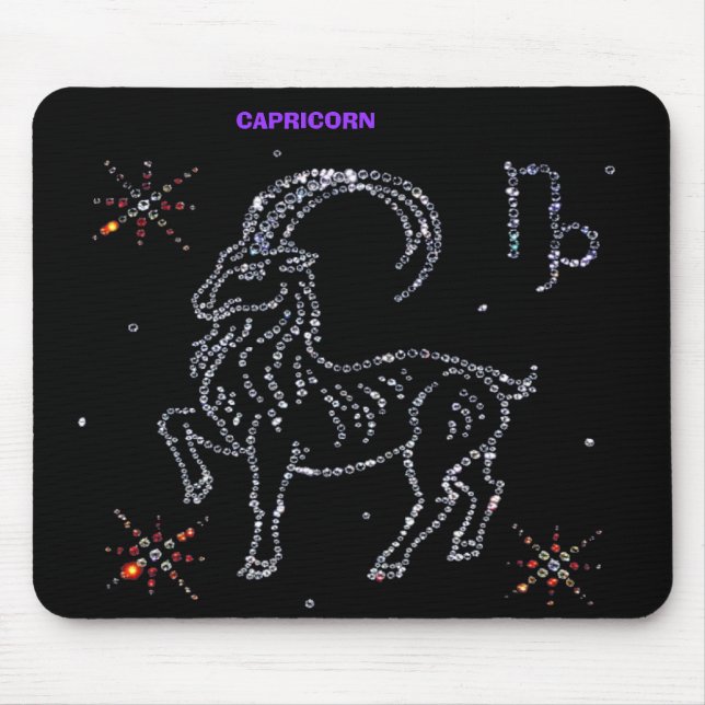 Capricorn Astrology Mousepad (Frente)
