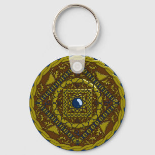 Capricorn Mandala Chaveiro