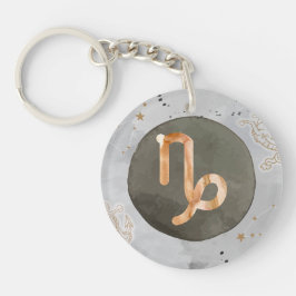 Capricórnio Astrologia Zodiac Chaveiro