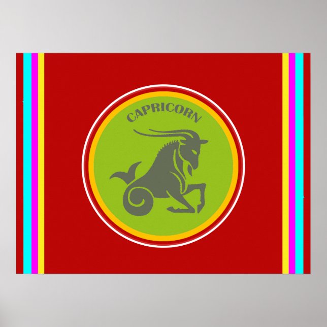 Capricórnio Poster (Frente)