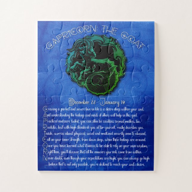Capricórnio - Quebra-cabeça (Vertical)