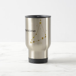 Capricórnio Zodiac - Caneca de viagem