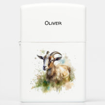 Caprino de Aquarela, personalizado