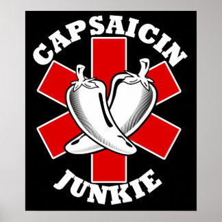 Capsaicin Junkie $24,95 Art Poster
