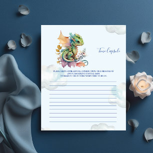 Cápsula de Tempo dos Jogos do chá de fraldas