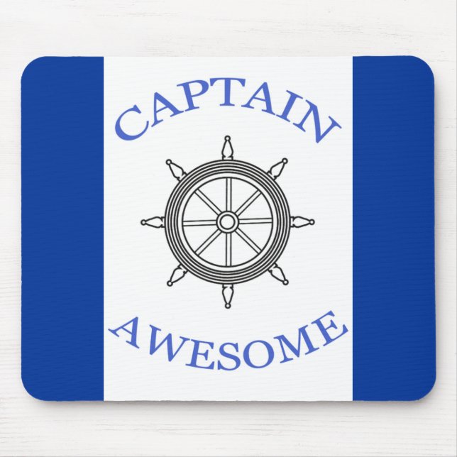 CAPTAIN AWESOME mousepad (Frente)