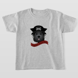 Captain Black Dog - Camiseta Básica Infantil