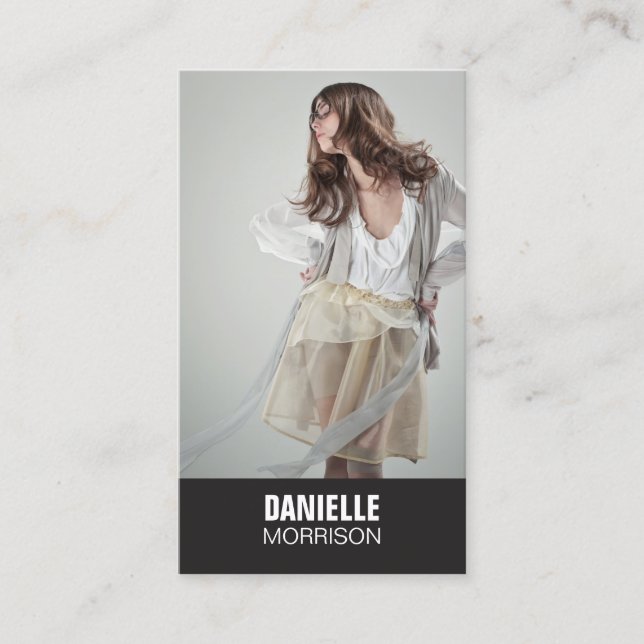 Captura de cabeça de Atores e Modelos n.o 1 Cartão (Frente)