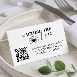 Captura de Compartilhamento de Fotos O Código QR d