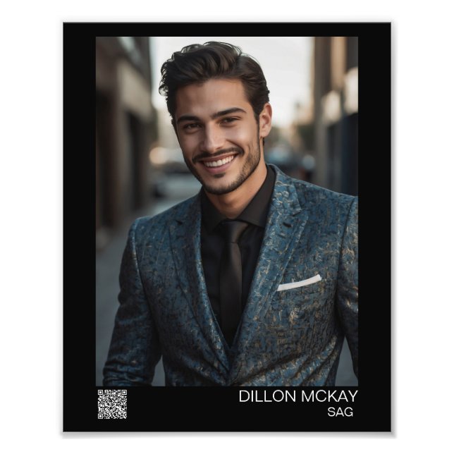 Captura de Impressão comercial 8x10 Foto Alargamen (Frente)