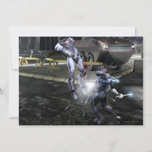 Captura de tela: Cyborg vs Nightwing 3 (Frente)