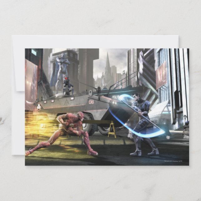 Captura de tela: Flash vs Noturno (Frente)