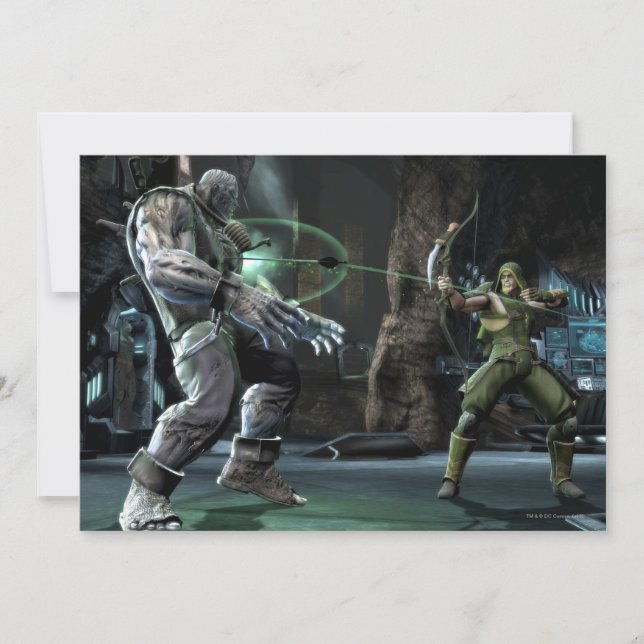 Captura de tela: Grundy vs Green Arrow (Frente)