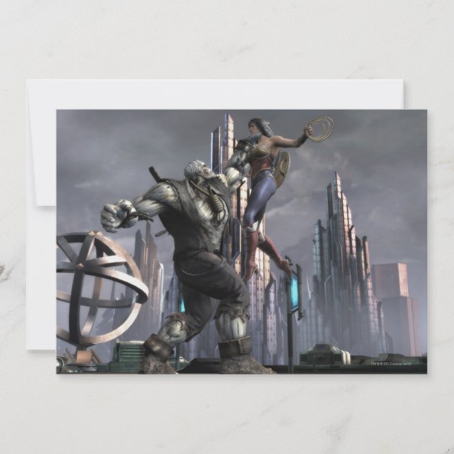 Captura de tela: Grundy vs Mulher Maravilha (Frente)