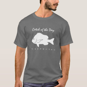 Captura do dia - t-shirt do Sheepshead