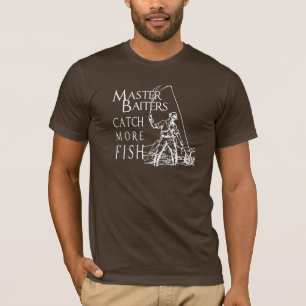 CAPTURA do MESTRE BAITERS MAIS t-shirt dos PEIXES