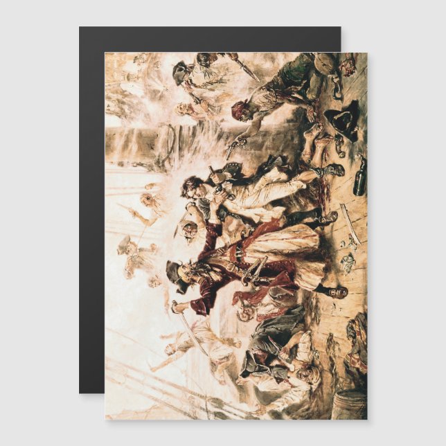 Captura, Pirata Barba Negra, Vingança da Rainha An (Frente/Verso)