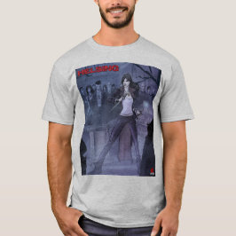 Capturando camiseta básica de cinza design