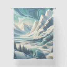 Capturar a cena de inverno da arte e cristais de n