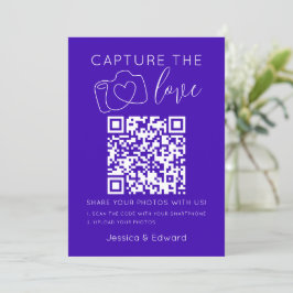Capturar o Código Qr Neon Blue Minimal Modern