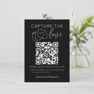 Capture o Casamento Moderno Chic Preto com Código