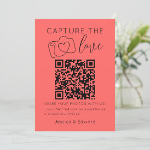 Capture o Casamento Moderno do Código Qr Pastel Re